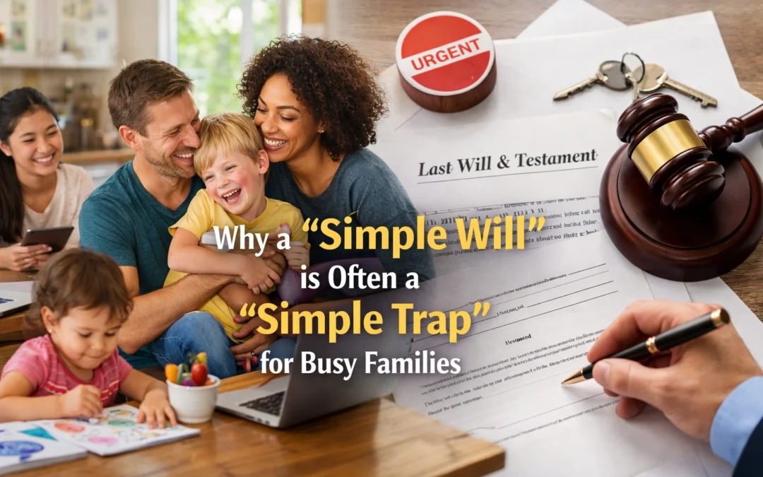 Why a “Simple Will” is Often a “Simple Trap” for Busy Families