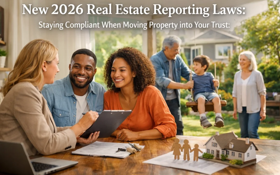 New 2026 Real Estate Reporting Laws: Staying Compliant When Moving Property into Your Trust